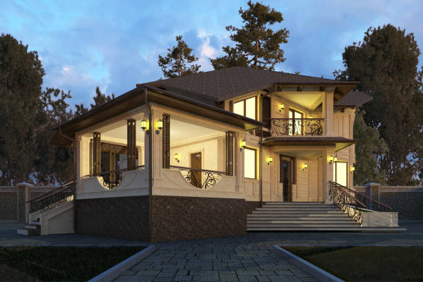 istock Building Photorealistic Render 3D Illustration 835871954