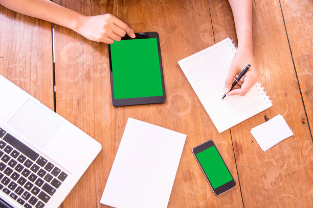 istock Businesswoman working  at  modern office. 835878990