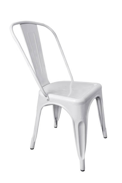 istock Steel chair isolated. 835879094