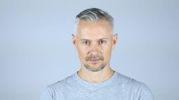 Portrait Of  handsome man looking into camera