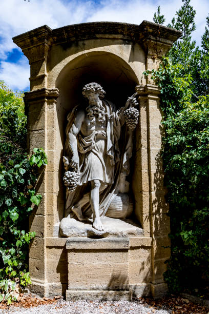 old  statues in Aix en provence made of Sandstone in joseph sec mausolee