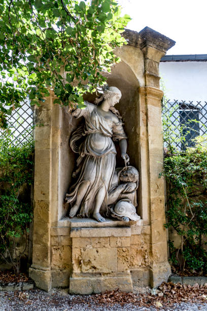 istock old  statues in Aix en provence in joseph sec mausolee 835892604