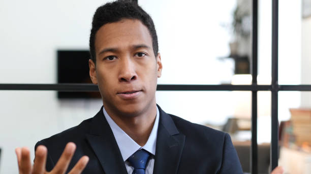 istock Angry Black Businessman, Yelling and Arguing 835909812