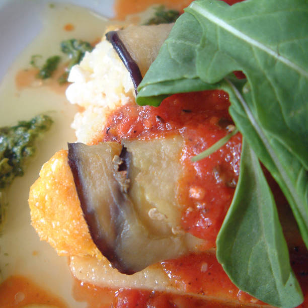 Eggplant rolls