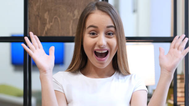 istock Amazed, Surprised Young Girl 835919388