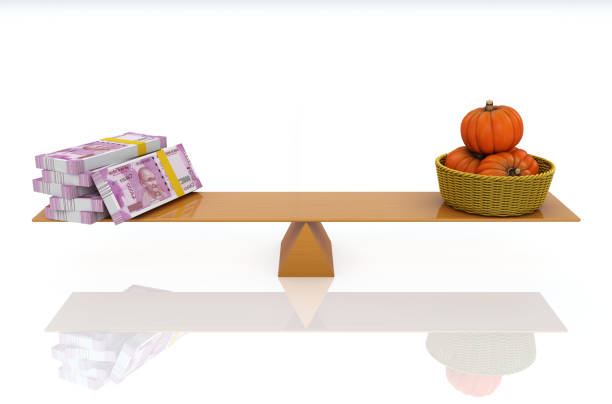 istock Indian Currency with Pumpkins 835922764