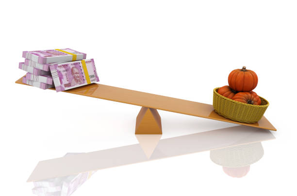 istock Indian Currency with Pumpkins 835922826