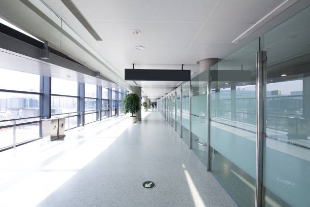 istock White hall at airport - modern architecture 835923404
