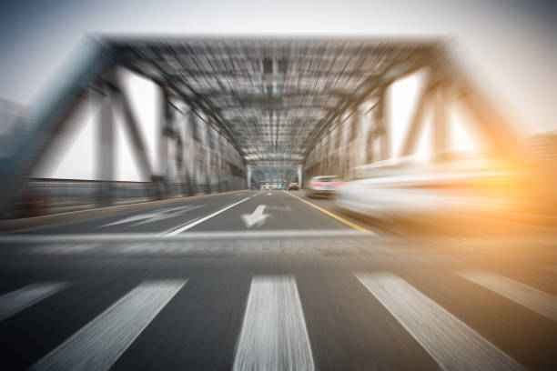 Bridges and high-speed driving truck