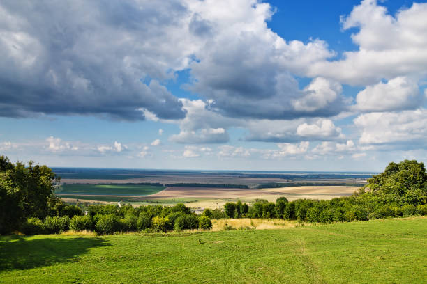 istock landscape with meadow and mountains 835952418