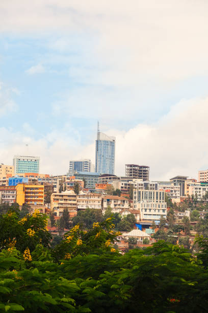 istock Kigali skyline of Business district, Rwanda 836015916