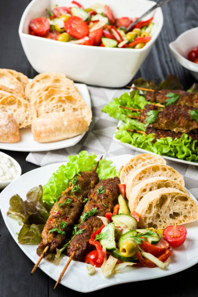 istock Skewers of minced meat 836015998