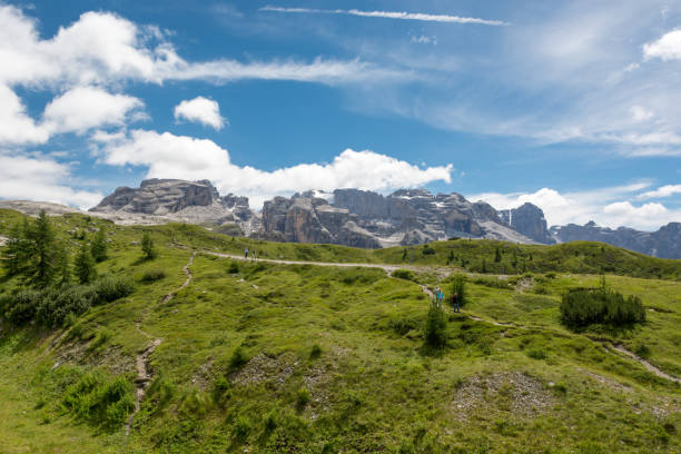 istock Brenta Group rising above Madonna di Campiglio. 836024094