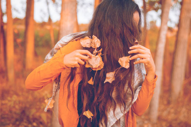 istock autumn leaves hair background 836030642