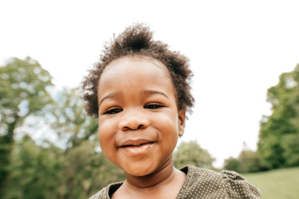 istock Close up baby portrait 836046942