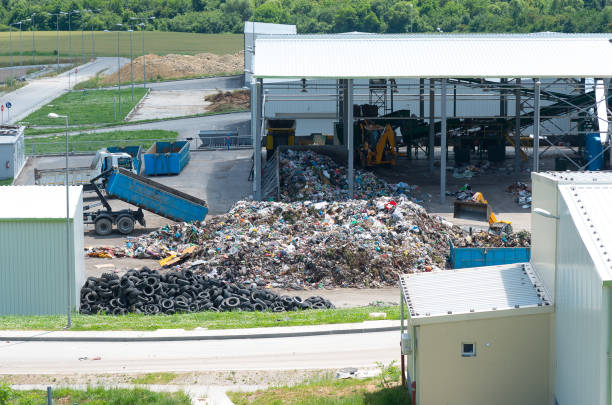 istock Waste disposal, management, reuse, recycle and recovery concept. 836047382