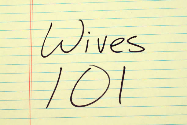 istock Wives 101 On A Yellow Legal Pad 836052364