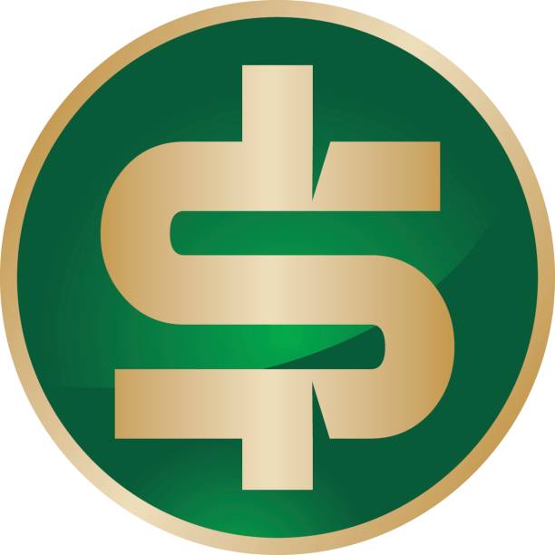 ドル アイコン - investment symbol stock exchange computer icon点のイラスト素材／クリップアート素材／マンガ素材／アイコン素材