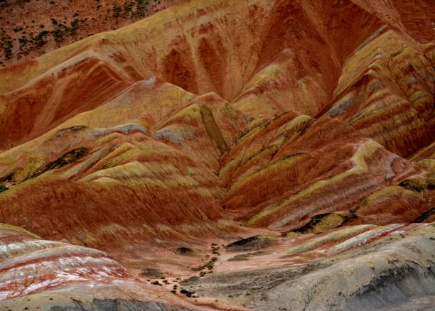 istock Danxia landform geological park, Zhangye, Gansu, China 836077372