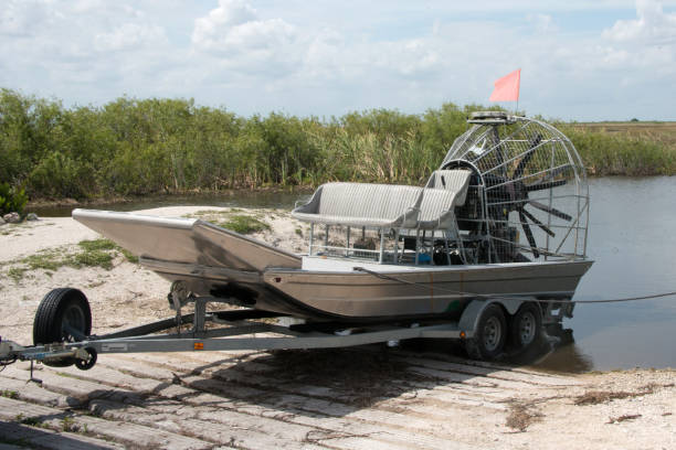 istock swamps airboat 836083684