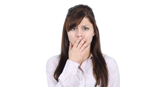 istock Young Girl in Shock, Astonsihed by Situation 836091354