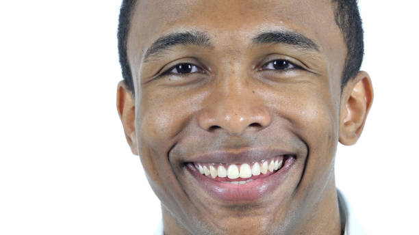 istock Smiling Black Man, Face Close Up 836091512