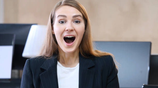 istock Amazed, Surprised Young Girl 836094494