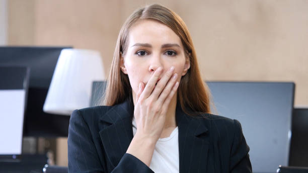 istock Shock, Upset Woman in Office 836094510
