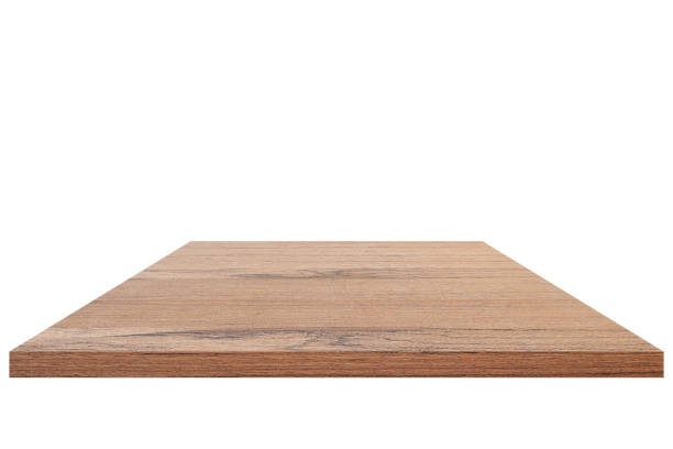 istock wood  Shelf  Isolated on white background and Clipping path 836094720