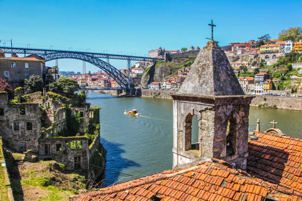 Porto waterfront stock photo