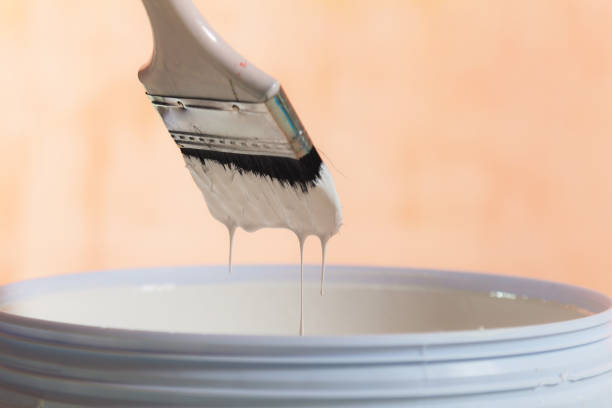 istock Painter painting the walls 836099210