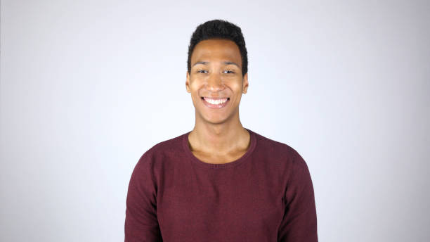 istock Smiling Young Afro-American Man, Positive Face Portrait 836112806