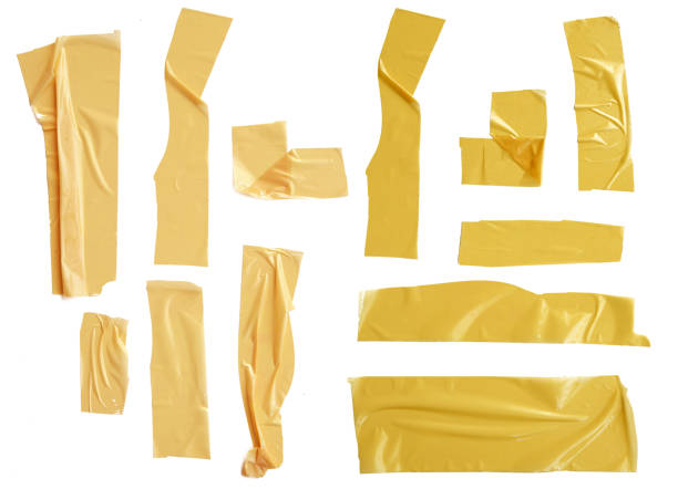 istock collection of various adhesive tape pieces on white background 836116998