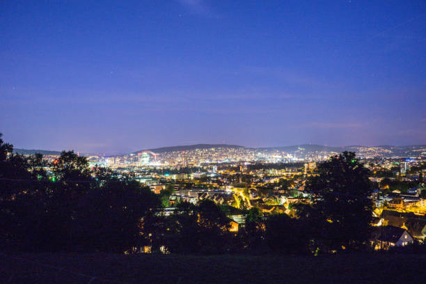 istock Zurich cityscape at evening panorama view switzerland 836120838