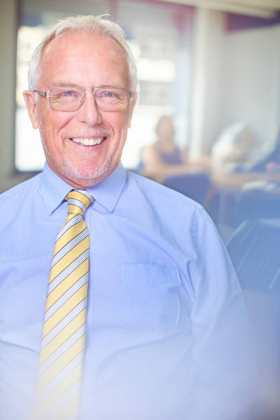istock Smiling senior businessman 836139658