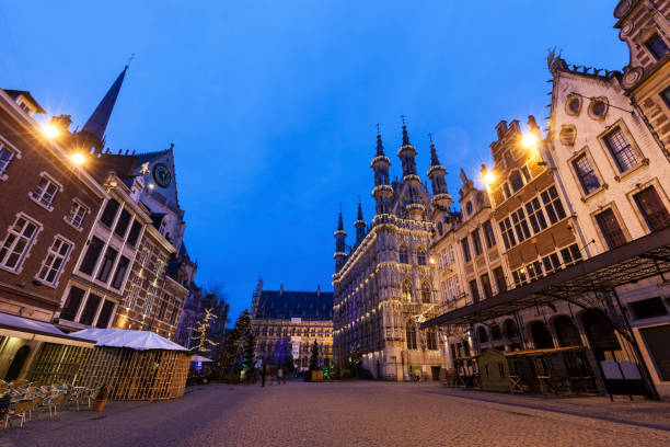 istock Leuven City Hall on Grote Markt 836140536