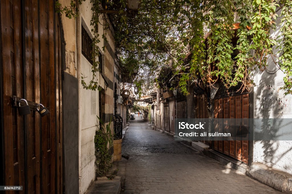 Alte Stadt von Damaskus - Lizenzfrei Damaskus Stock-Foto