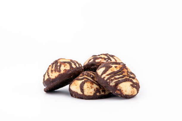 istock Biscuits with sweet filling on a white background 836143256