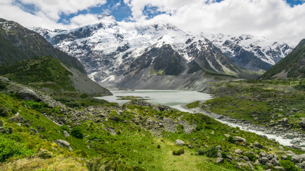 istock Mountains, Lakes and Meadow Landscape 836143750