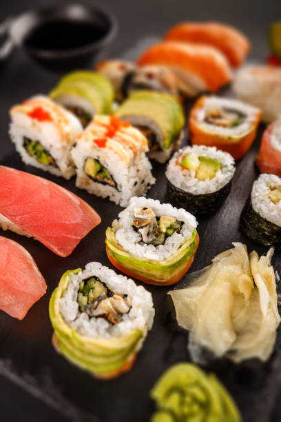 istock Traditional Japanese cuisine. 836147152