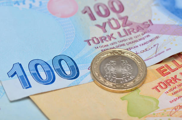 istock close up turkish coins and banknotes 836149948