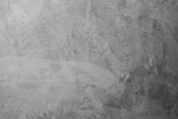 istock Polished cement wall, Grey concrete loft style wall use for background. 836159974