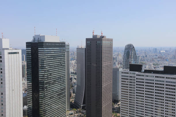 istock building at Shinjuku, Tokyo, Japan 2016 836169024