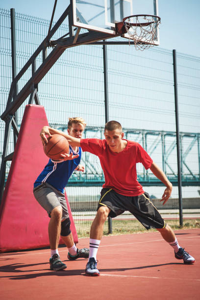 istock Summer time is great for basketball with friends 836169170