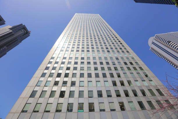istock Office buildings at Shinjuku, Tokyo 836172444