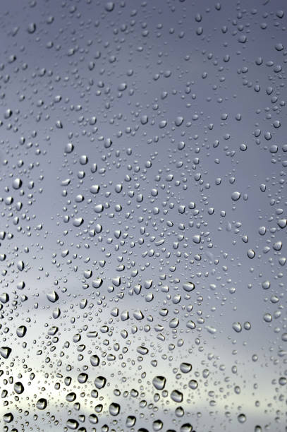 istock Drops of rain on the window 836175900