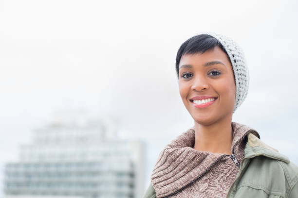 istock Attractive young model in winter clothes posing 836188622