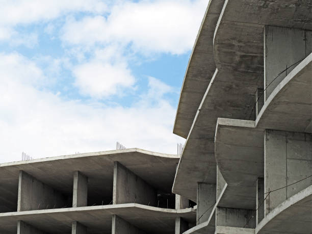 istock The construction of a concrete building 836204860