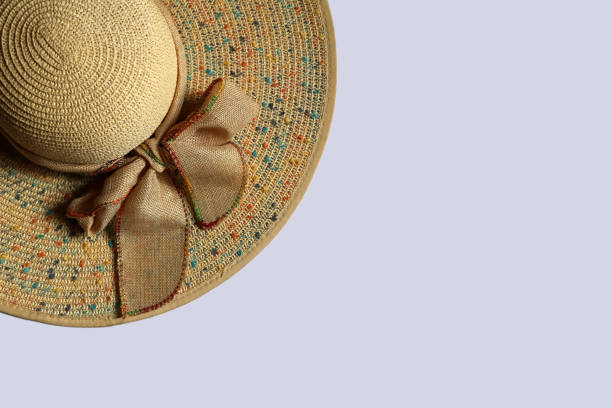 istock Lady hat weave asian style fashion 836204932