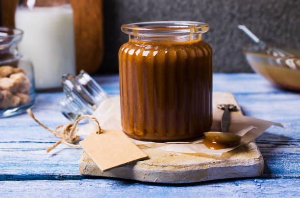 istock Homemade caramel sauce 836215838
